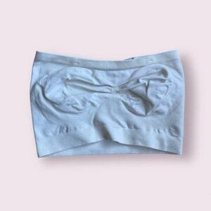 White Seamless Tube Top